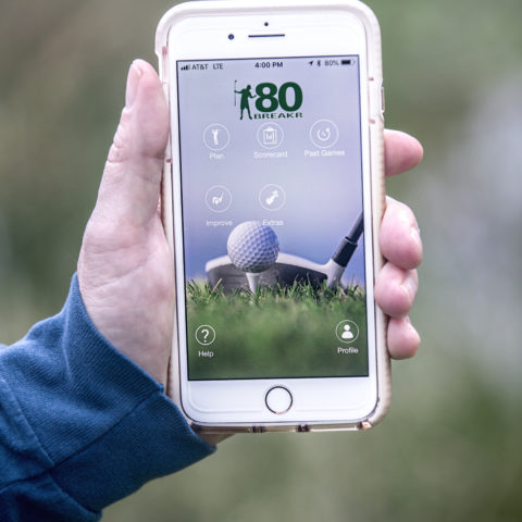 80BREAKR best golf scorecard with GPS, betting modes, game improvement, and Beer ME button